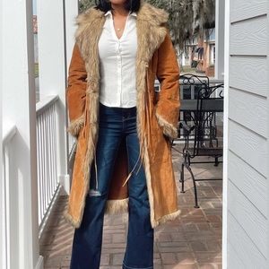 Lili Rose Suede Penny Lane Coat
